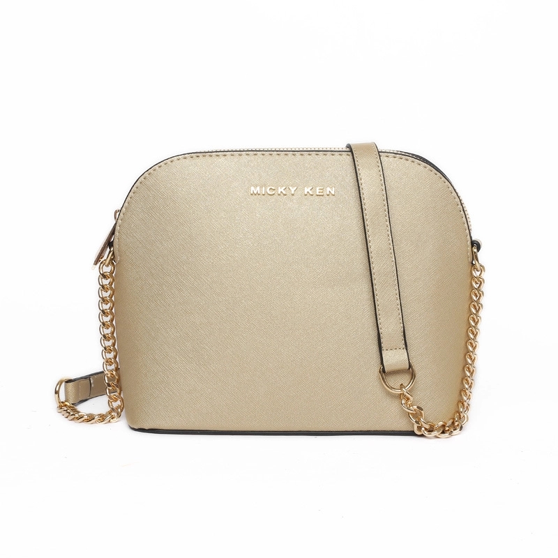 Cross Leather Shoulder Chain Small Shell Bag 3