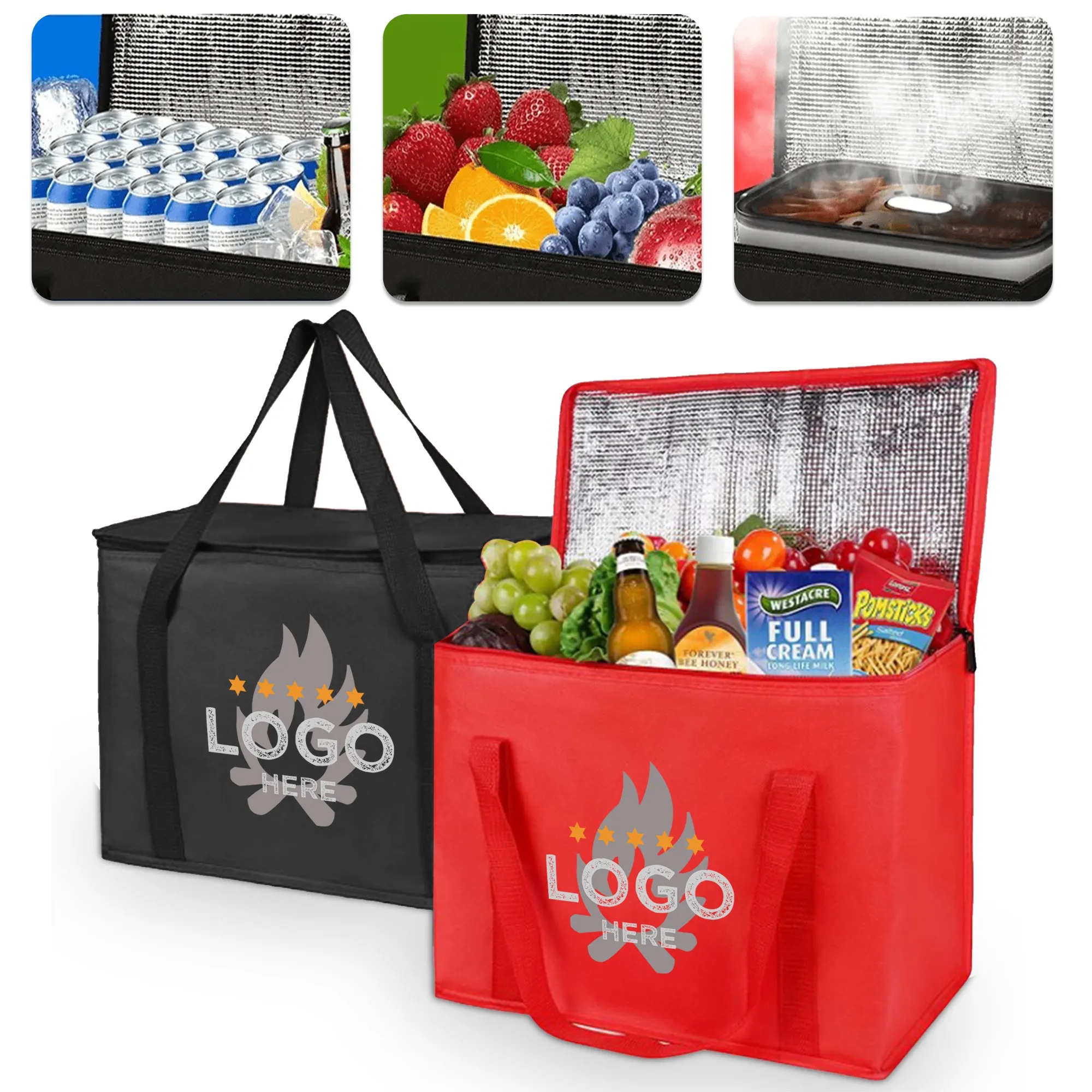 Insulated Grocery Shopping Bags 2