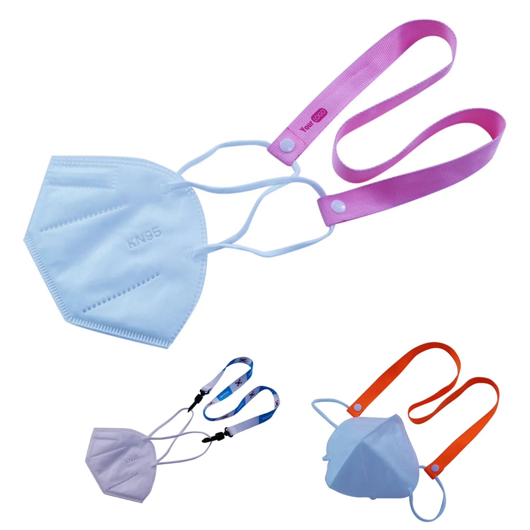 Polyester Personalized Mask Lanyards 1