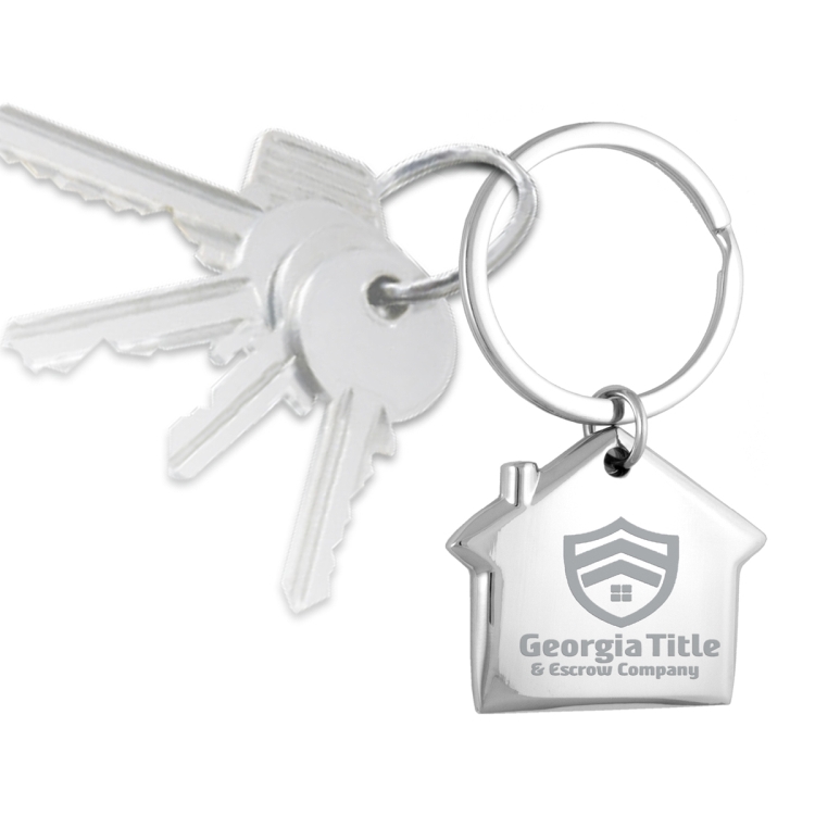 "Home Sweet Home" Laser Engraved Metal Keyholder 6
