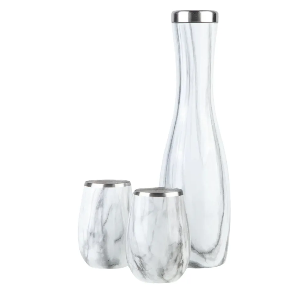 Snowfox Insulated Carafe and Wine Tumbler Set 19