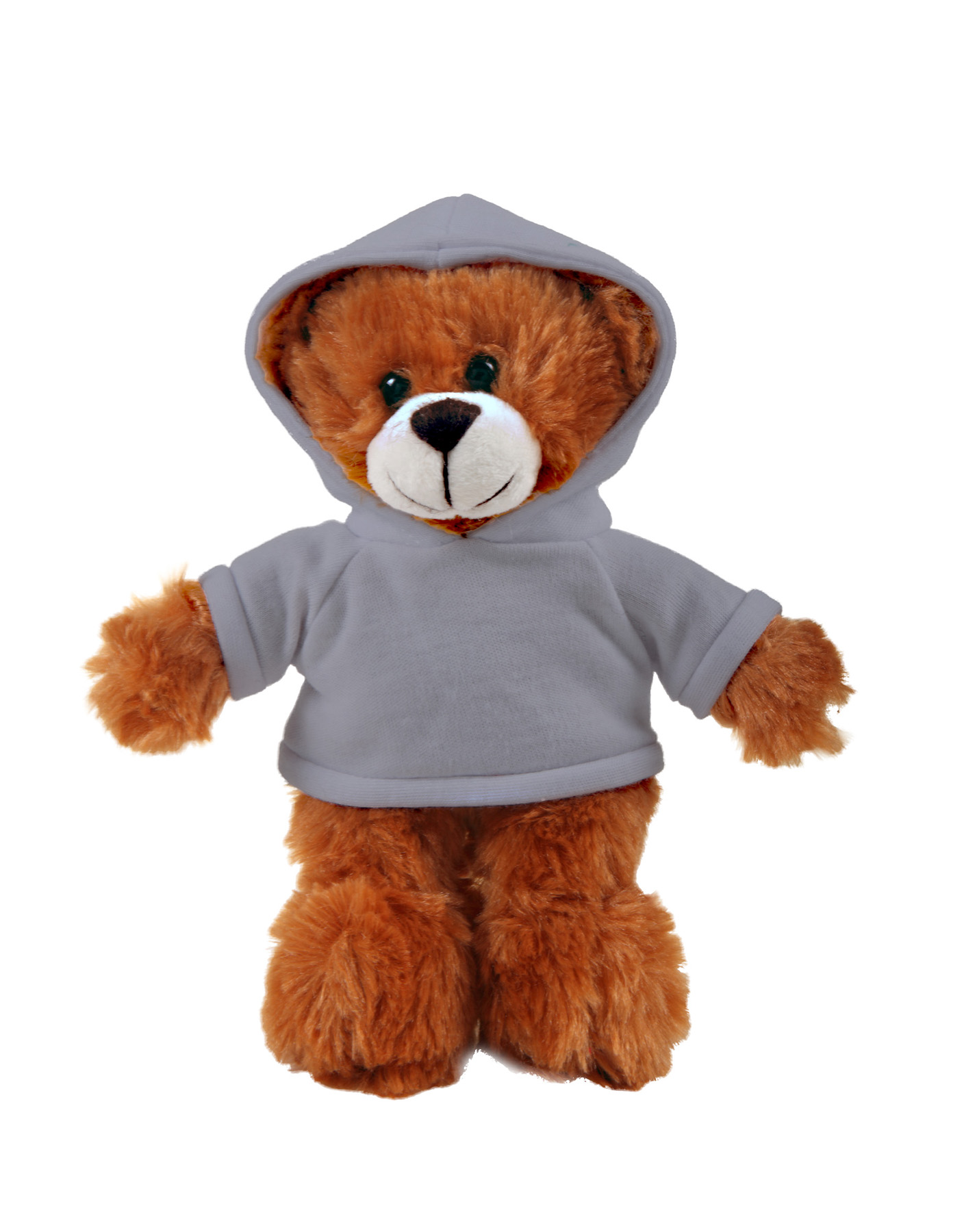 soft plush Mocha Bear with hoodie 3