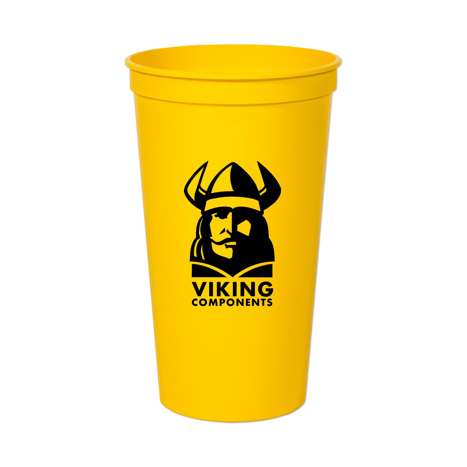 32 Oz Smooth Colored Stadium Cup 6