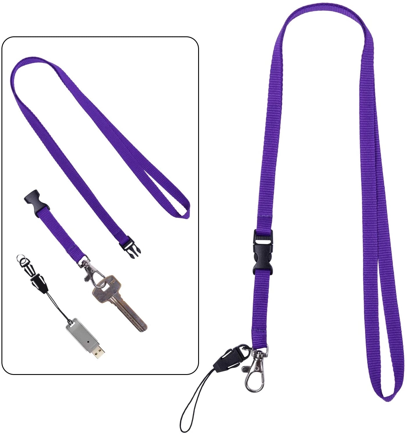 5/8" Polyester Lanyard 1