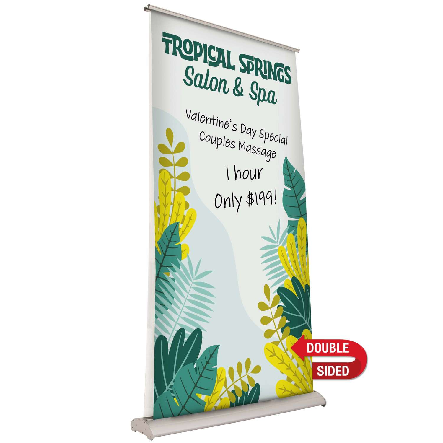 46.5" Deluxe Pro Retractor Double-Banner Kit (Dry-Erase Media) 3