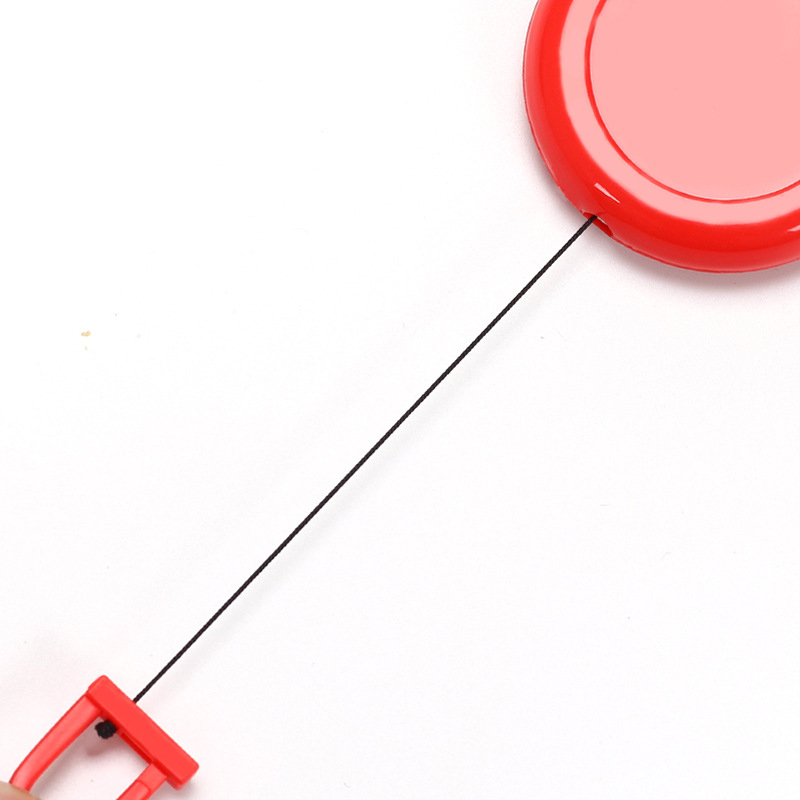 Telescopic Badge Reel with Key Ring 3