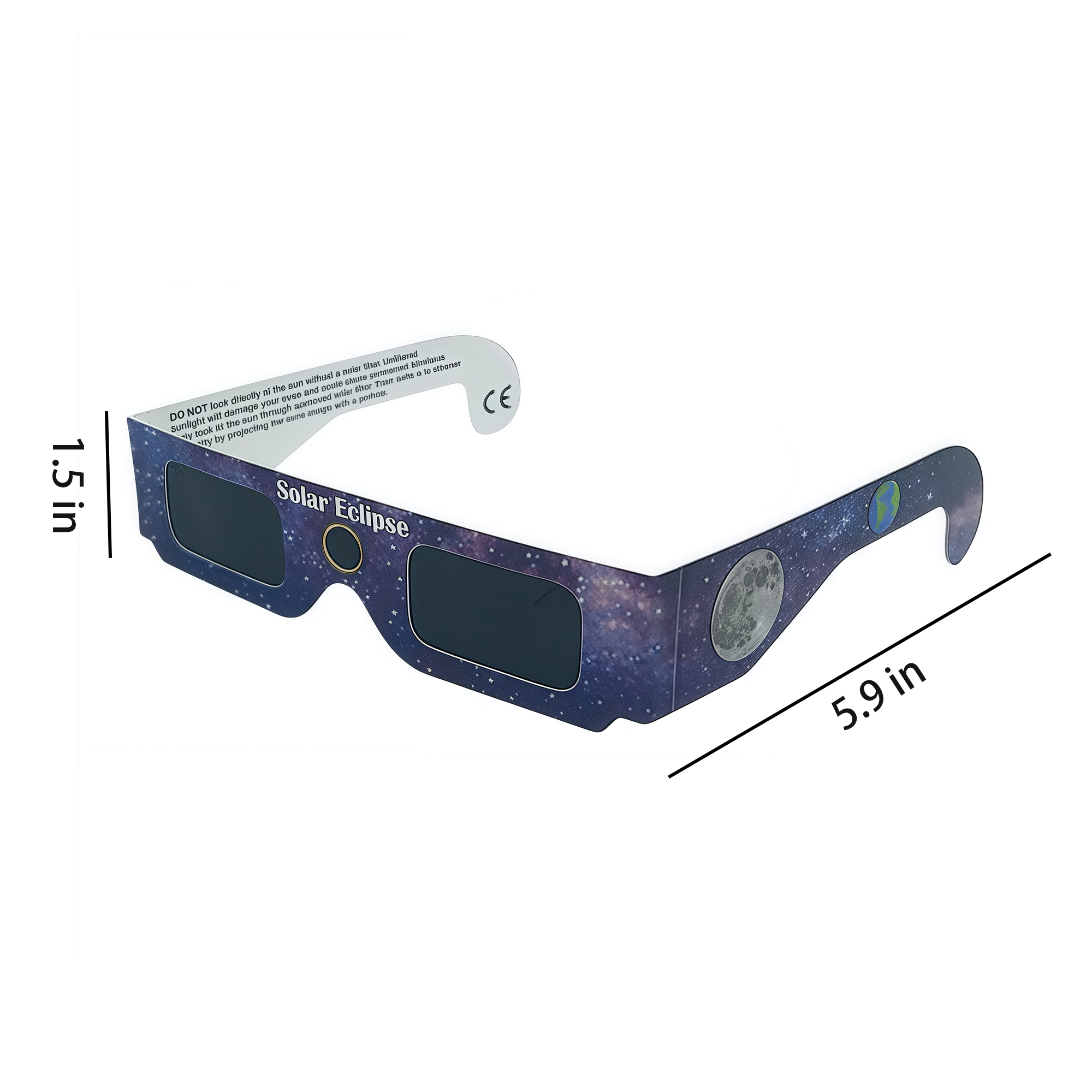 Paper Solar Eclipse Glasses 3