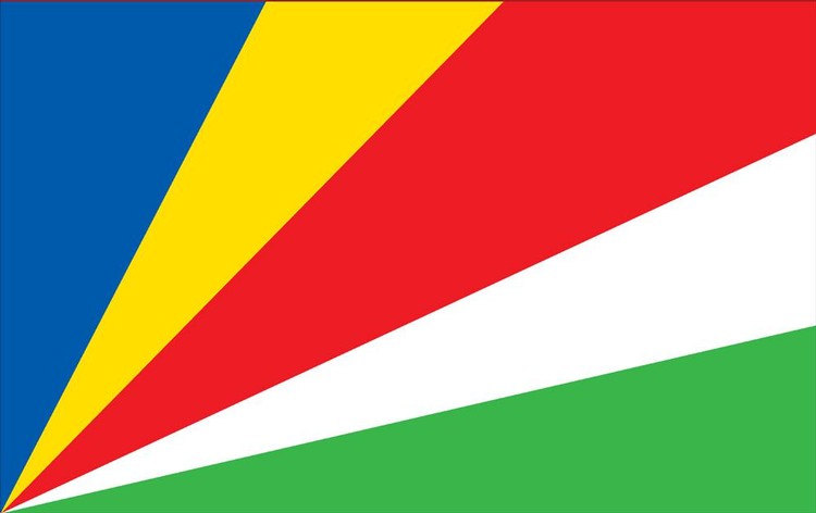 Seychelles Flag - 3' x 5' - Nylon 1