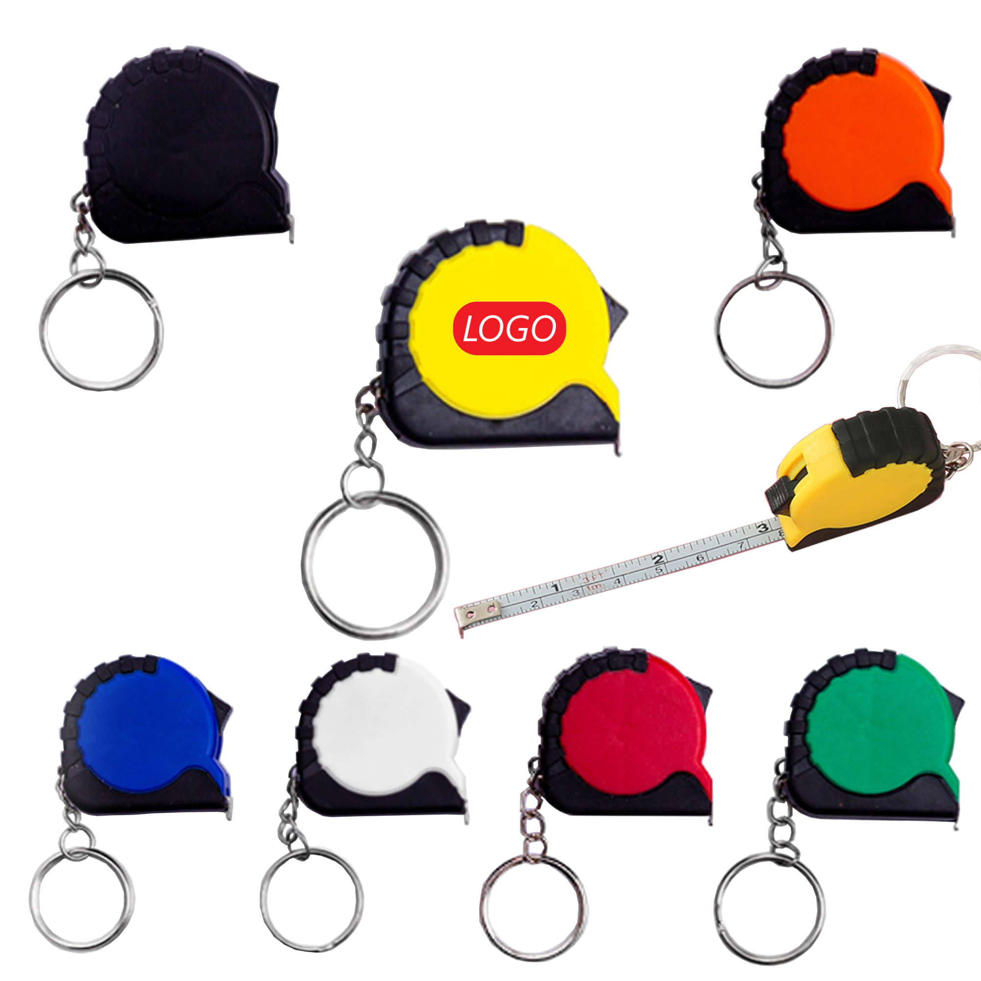 Mini Tape Measure Keychain 1