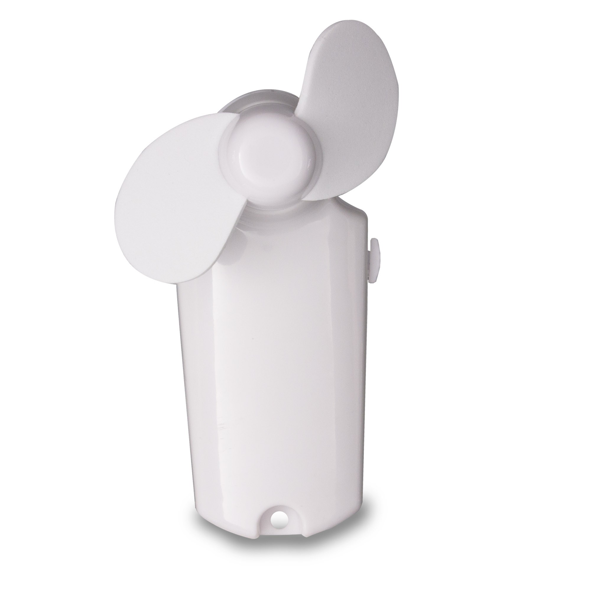 White 3 3/4" Handheld Mini Fans 3