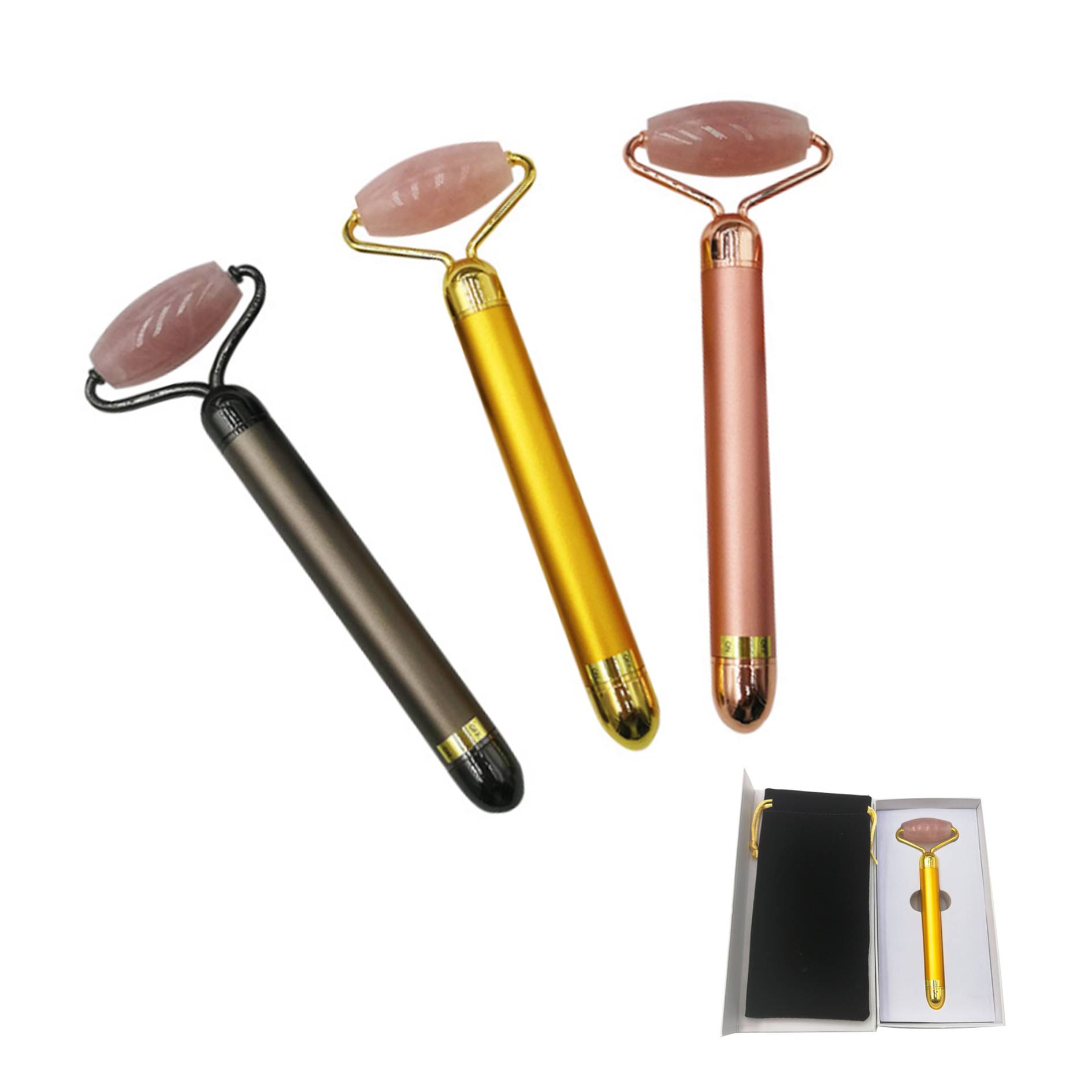 Electric Vibrating Jade Roller For Face 4