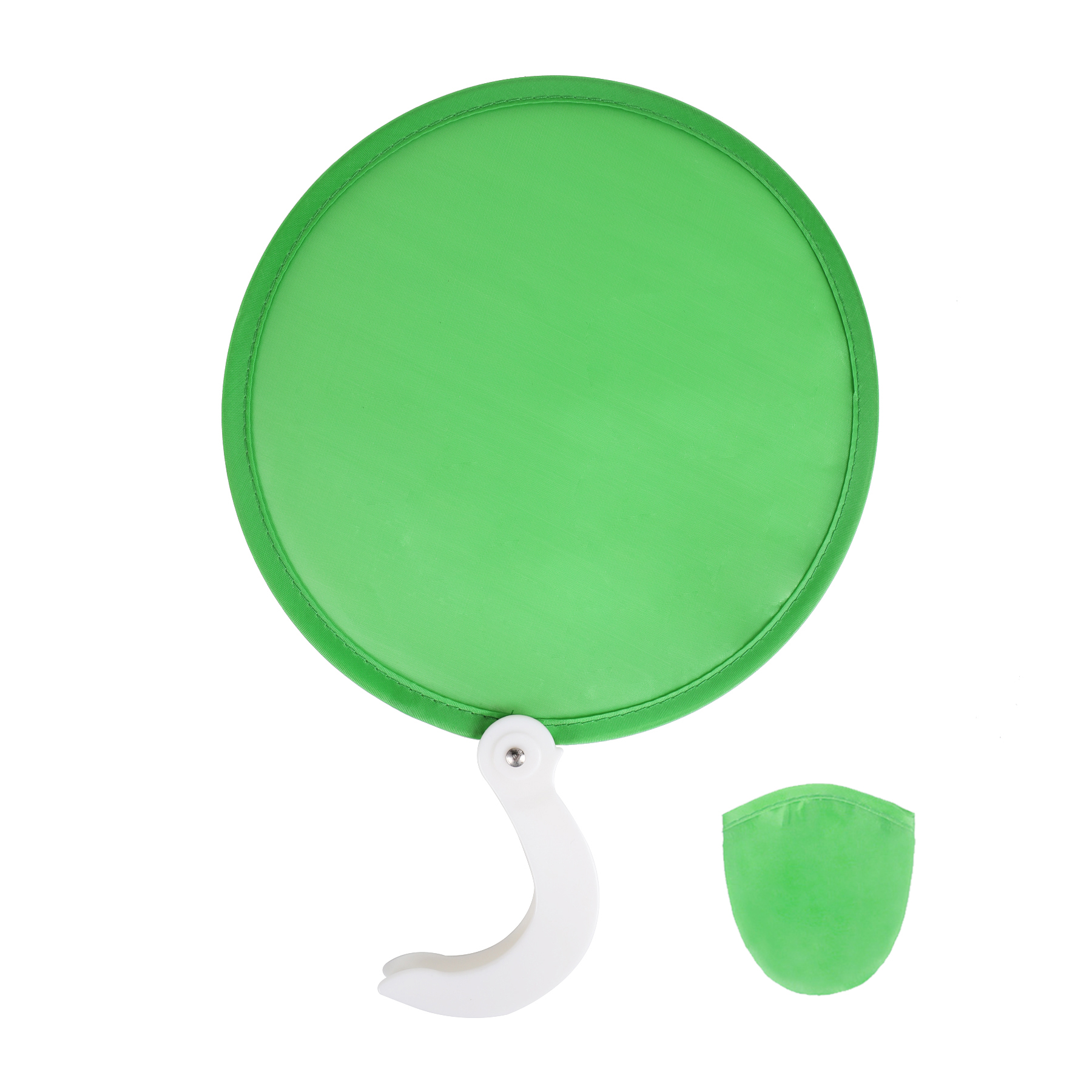 Pop Up Twist & Fold Hand Fan With Handle 6