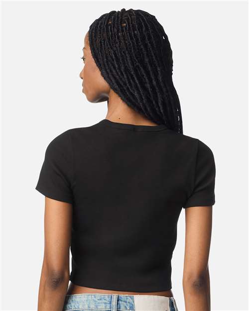 Women's Baby Rib Cropped Tee - BR210 21