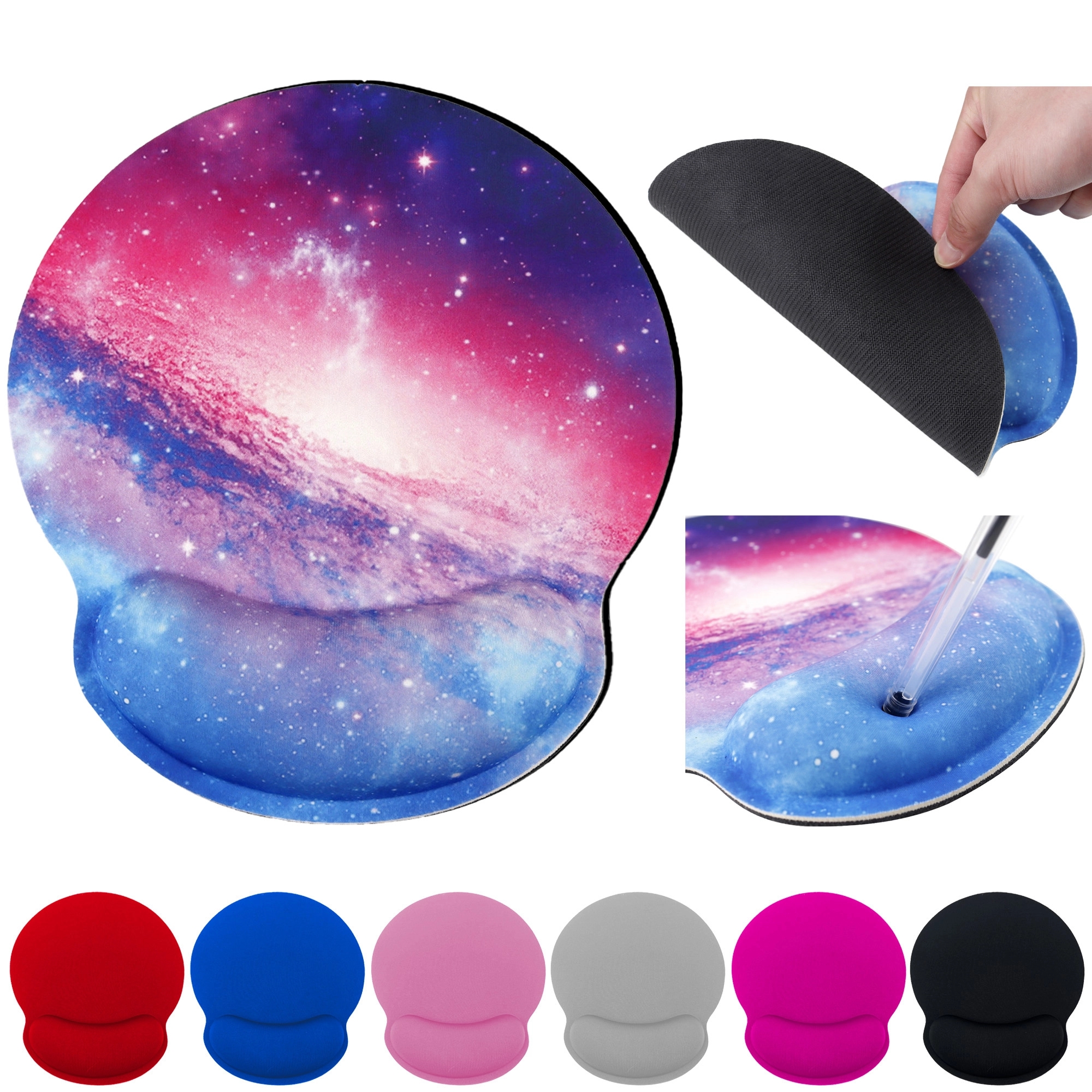 Memory Foam Mouse Pad With Wrist Rest 5