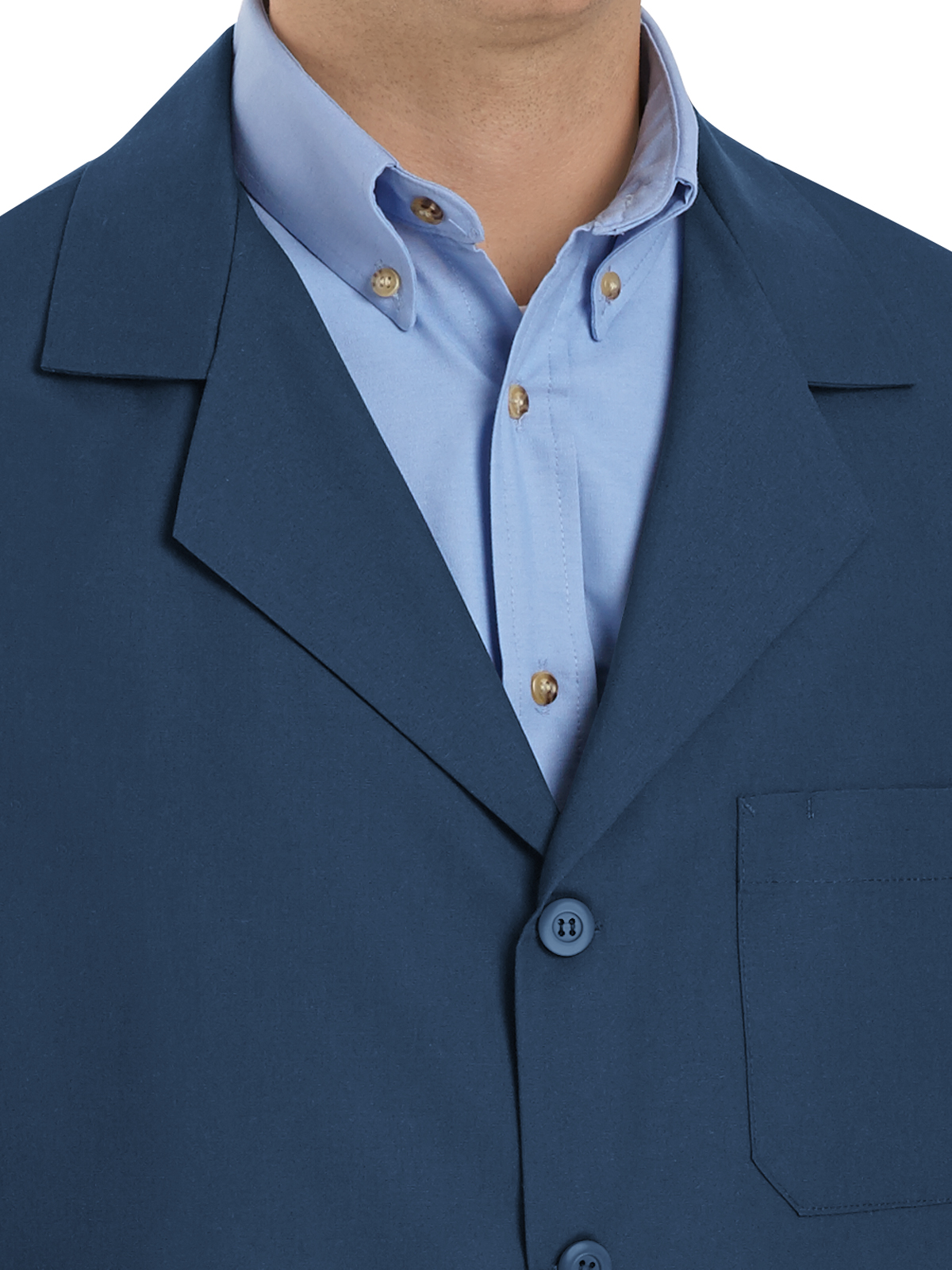 Red Kap Healthcare - Men's Three-Pocket 30" Lapel Counter Coat 4