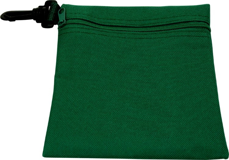 Golf Zipper Bag 5 3/4"x6 3/4"