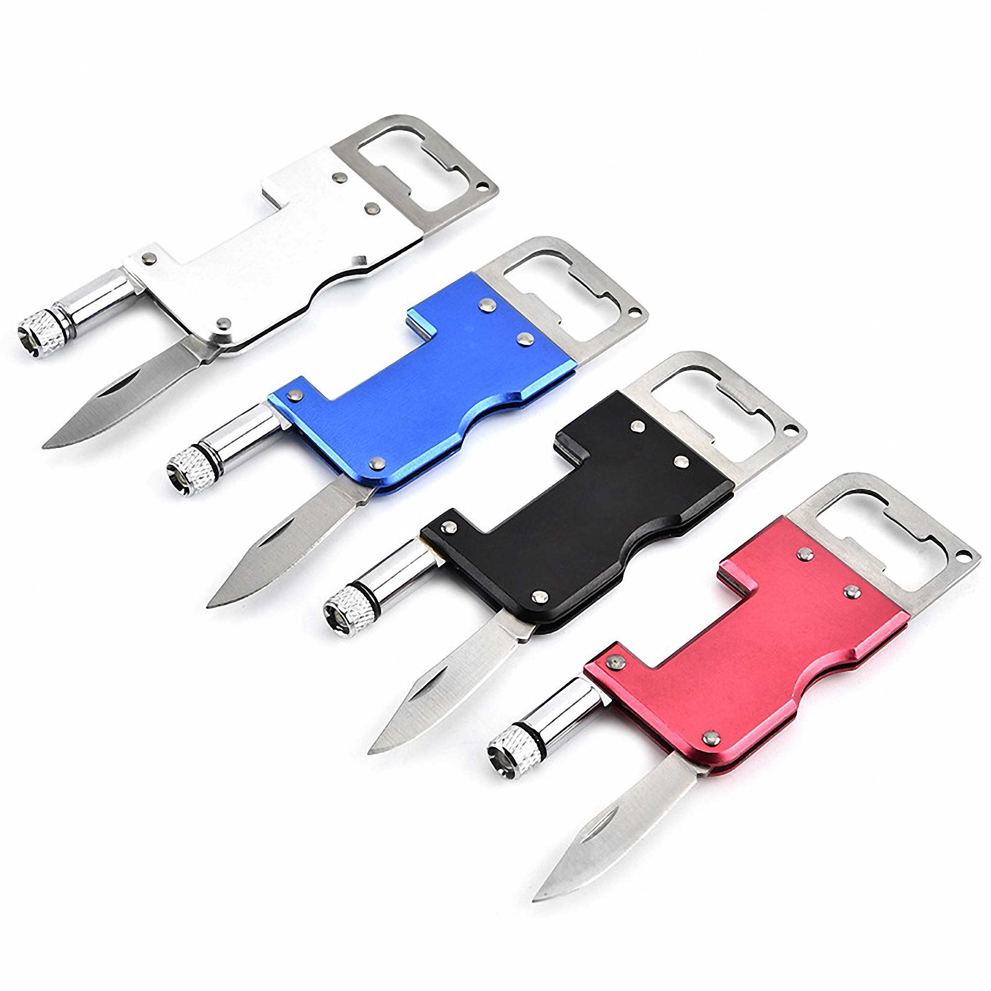 Multifunctional Beer Opener with Knife and LED Light 3