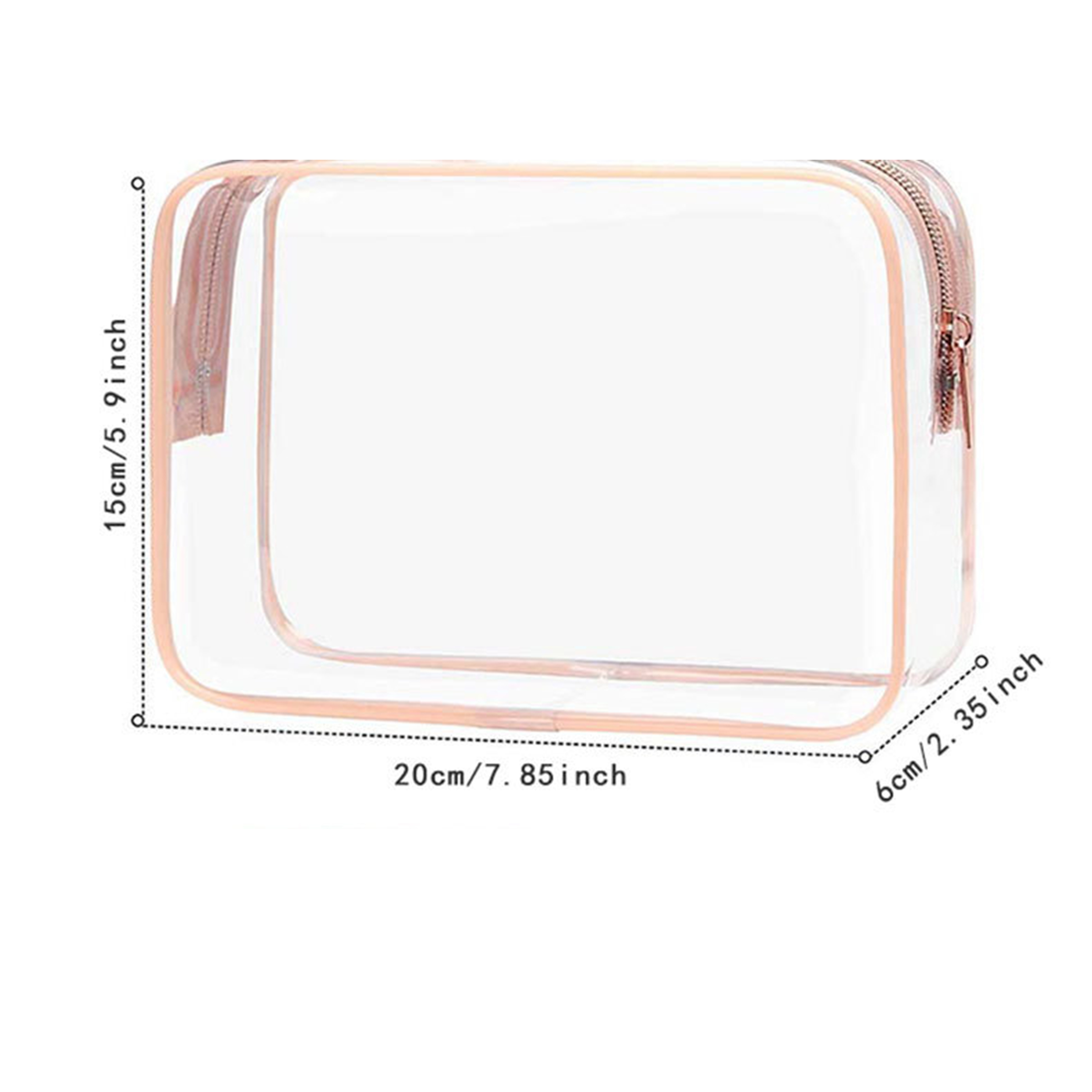Pvc Transparent Travel Toiletry Bag 4