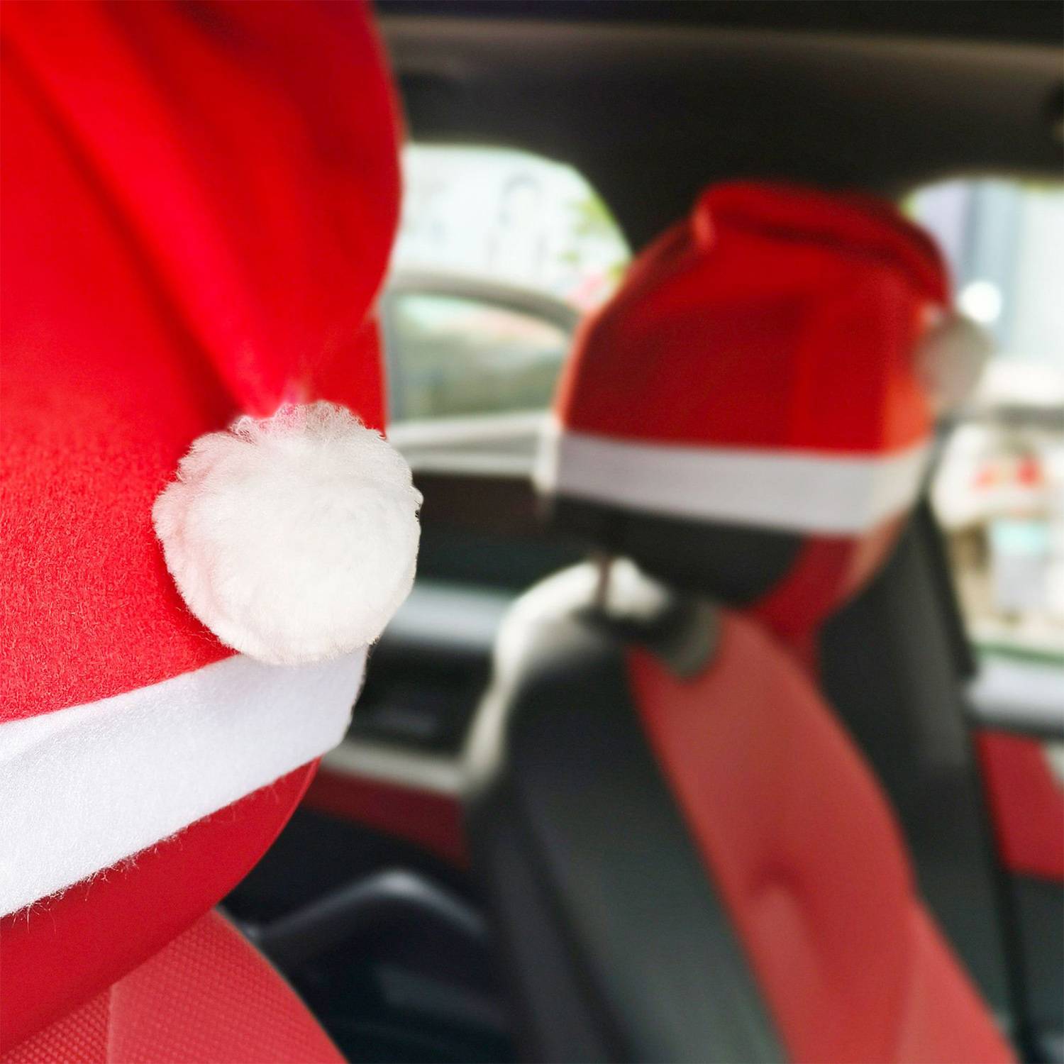 Christmas Car Seat Headrest Covers 4