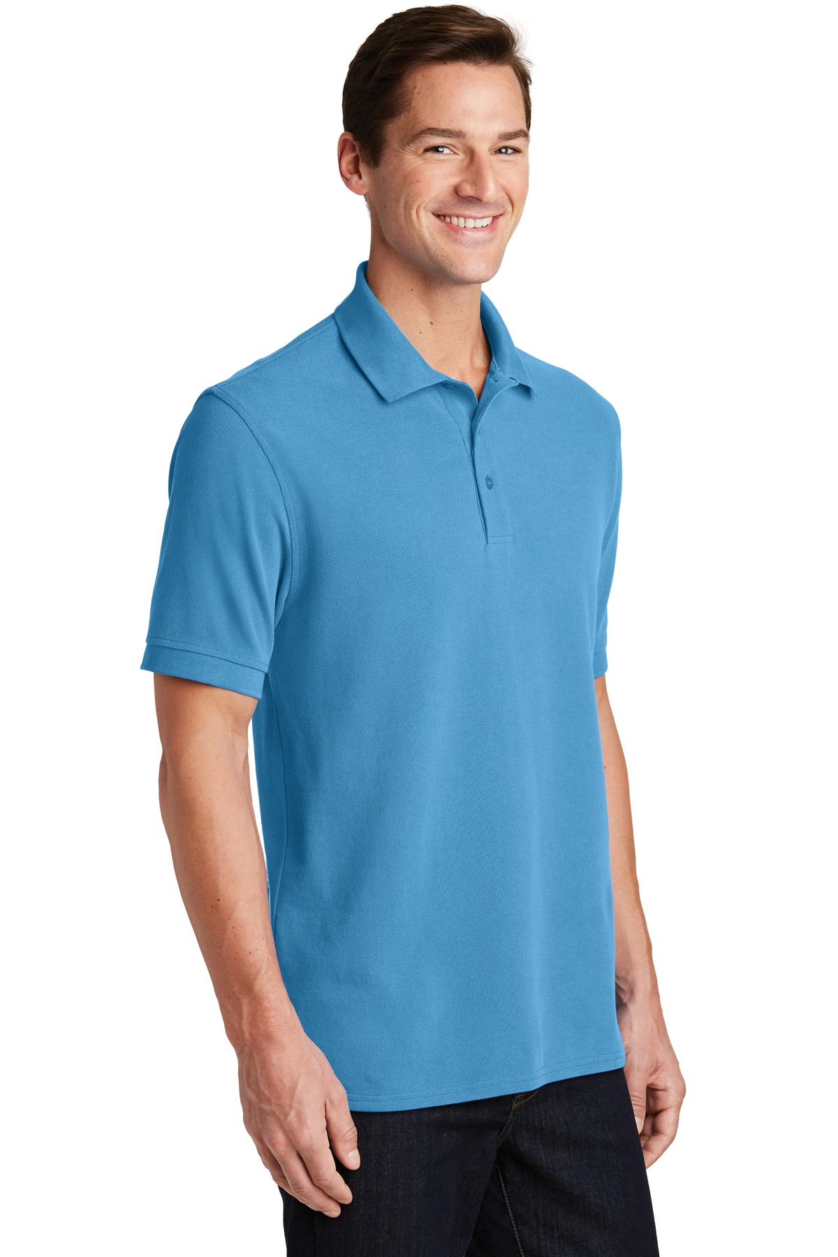 Combed Ring Spun Pique Polo