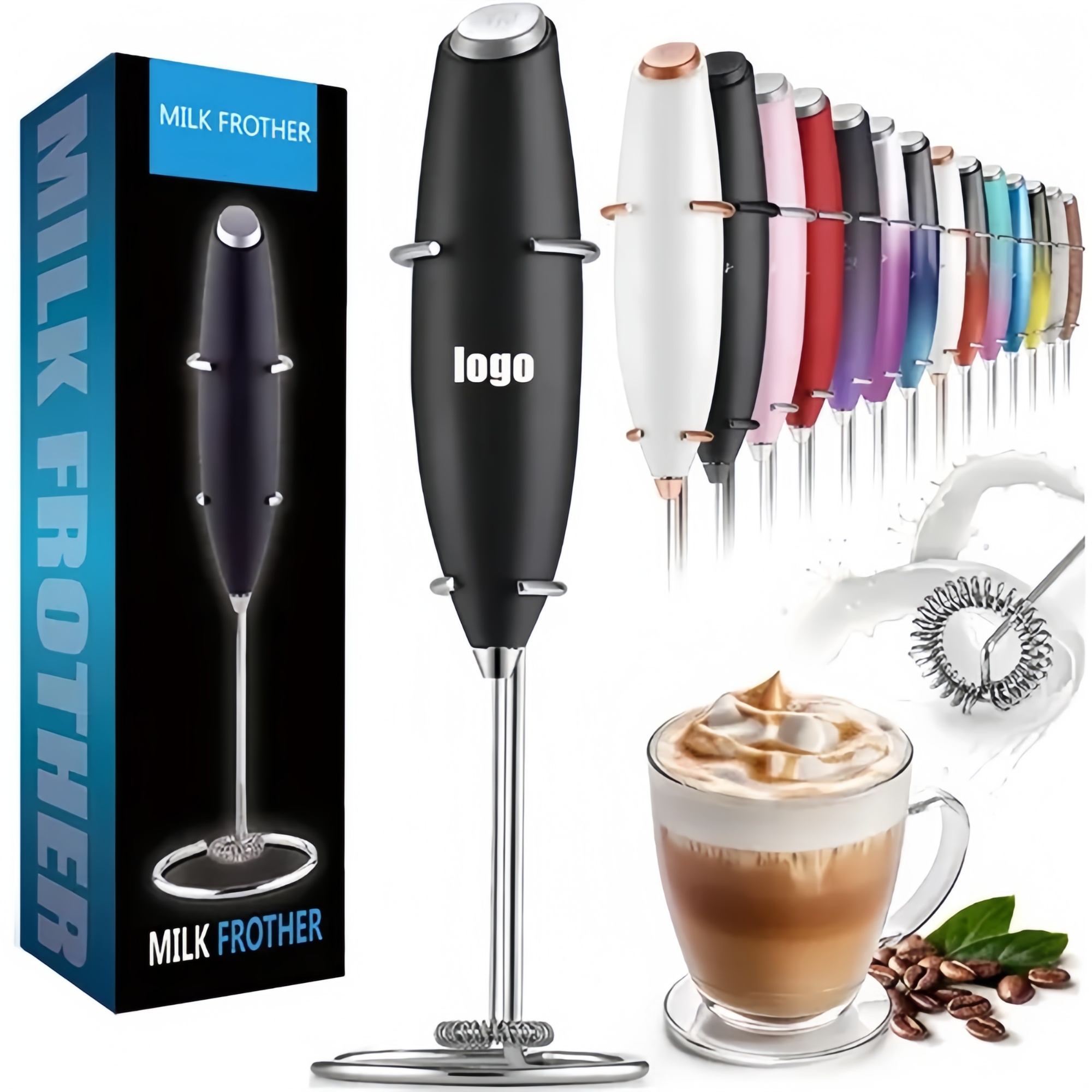 Electric Handheld Milk Coffee Frother