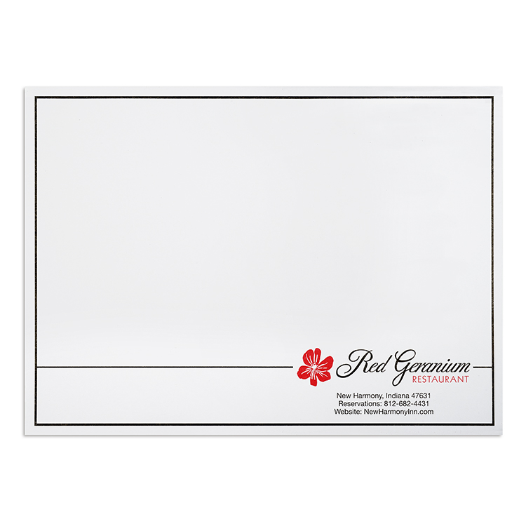 Custom Short Run Placemats 10" x 14" 4