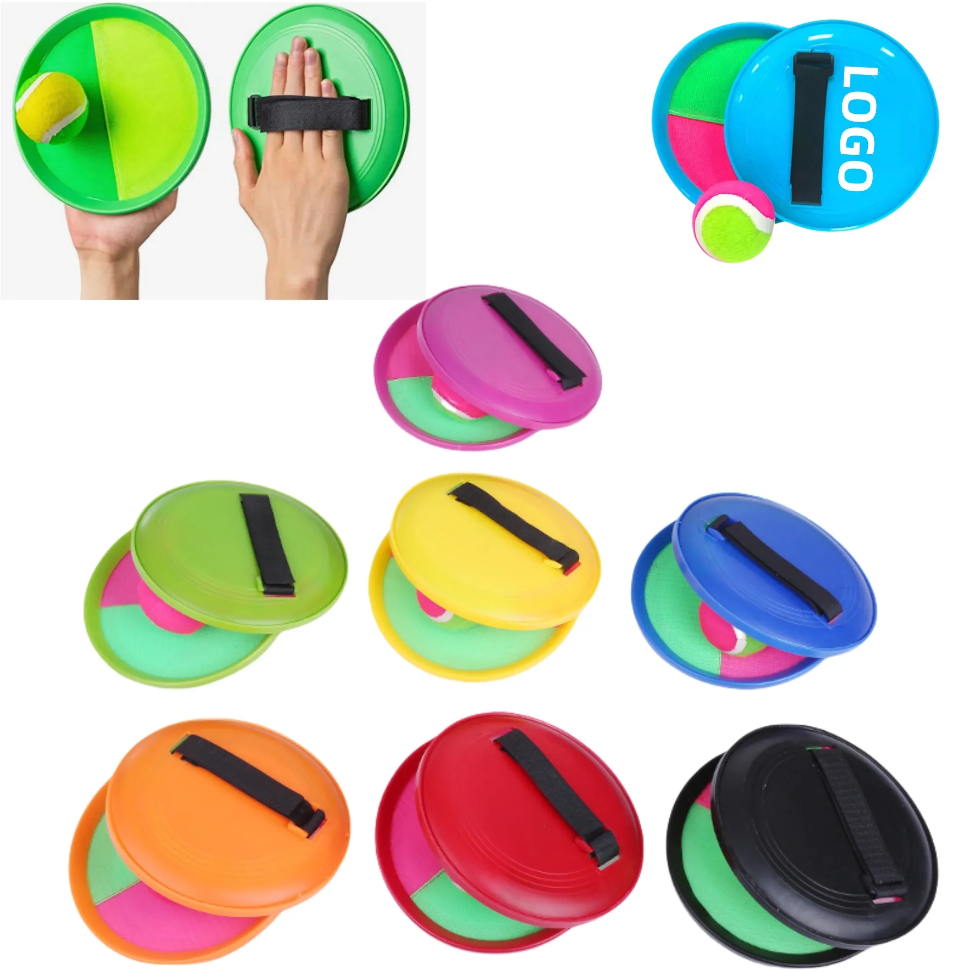 Outdoor Sticky Catch Paddle Set 5
