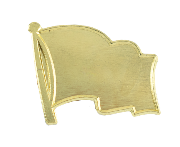 Express Texture Tone 1" Flag Lapel Pin 2