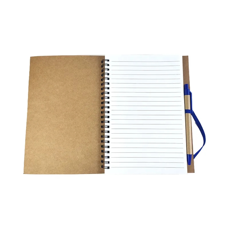 A5 Spiral Notebook & Pen 2