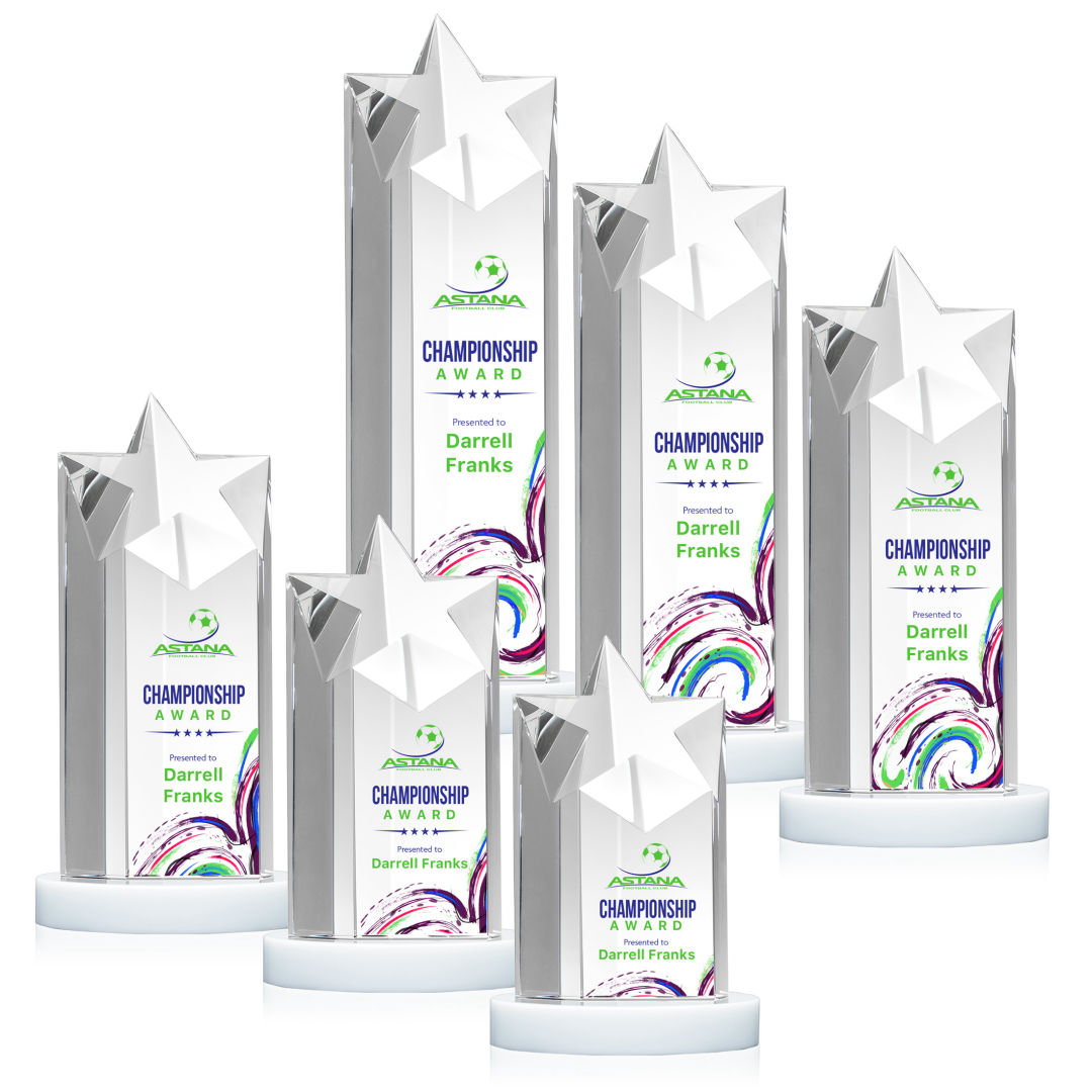 Berkeley VividPrint™ Award on Condor Base - White