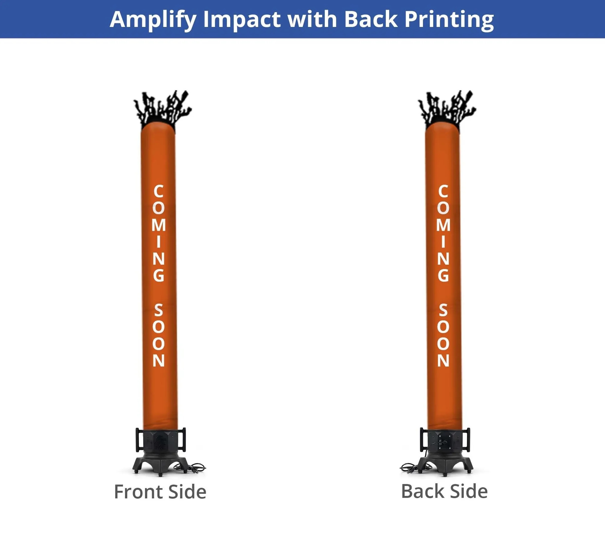 Custom Inflatable Tube with Blower (Single Sided) 3