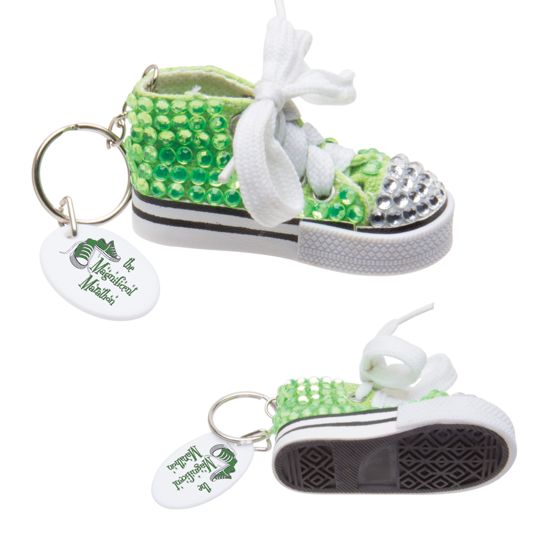 Gym Shoe Bling Keytag 2