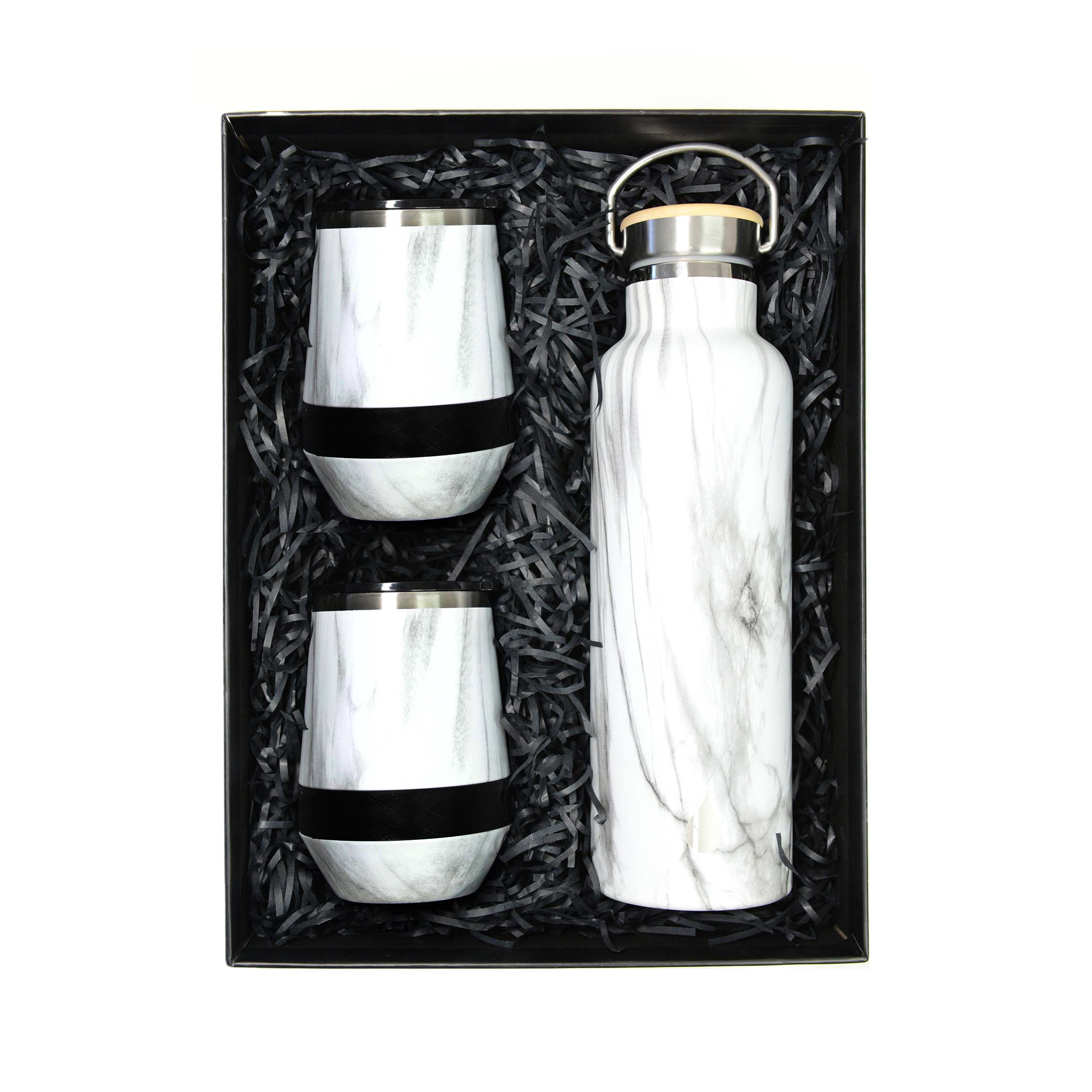 Elemental® Wine Gift Set 25oz Classic Bottle & 10oz Stemless Tumbler - Vacuum Insulated 4