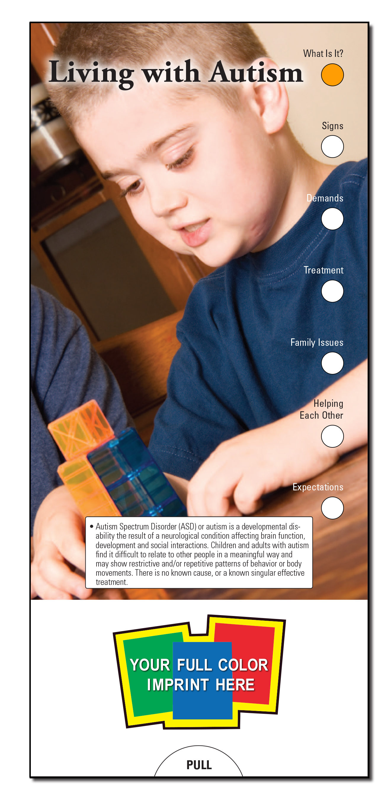 SLIDE CHART - Living with Autism Slide Chart 2