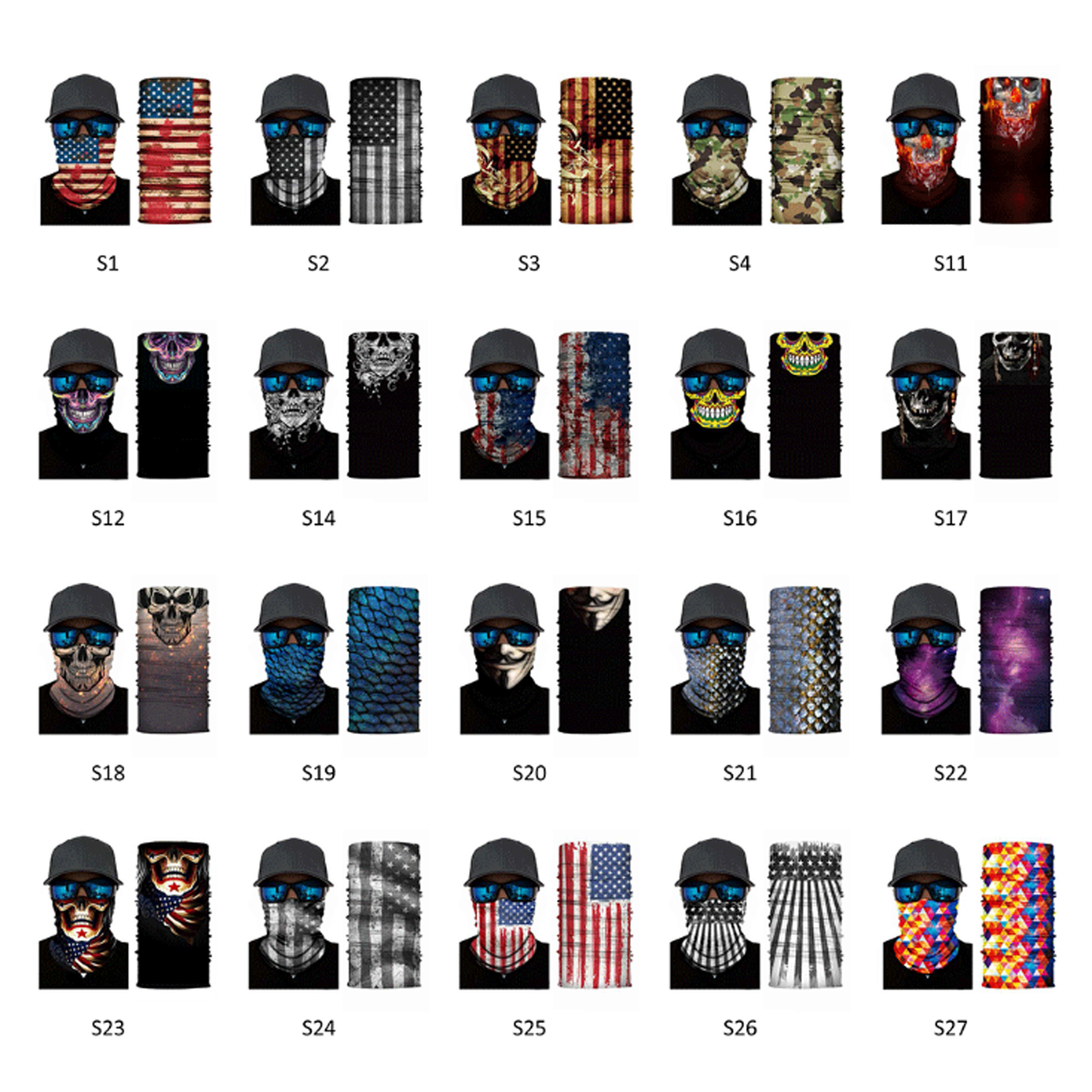 MOQ50 Versatile Athletic Neck Gaiter For Sports 1