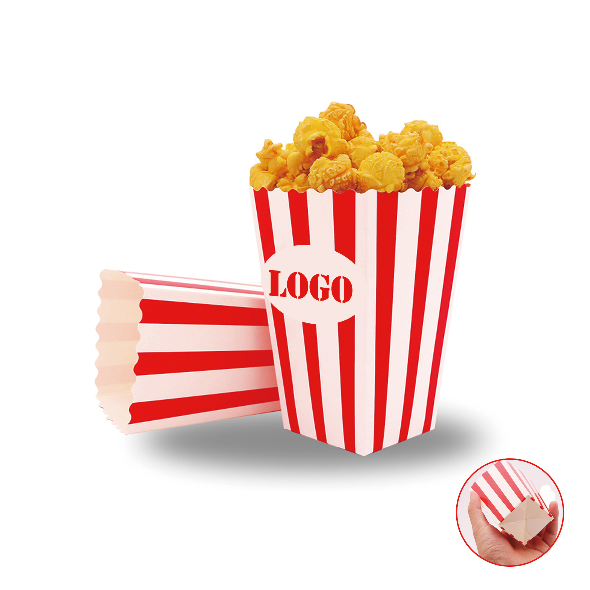 Open Top Popcorn Box 2