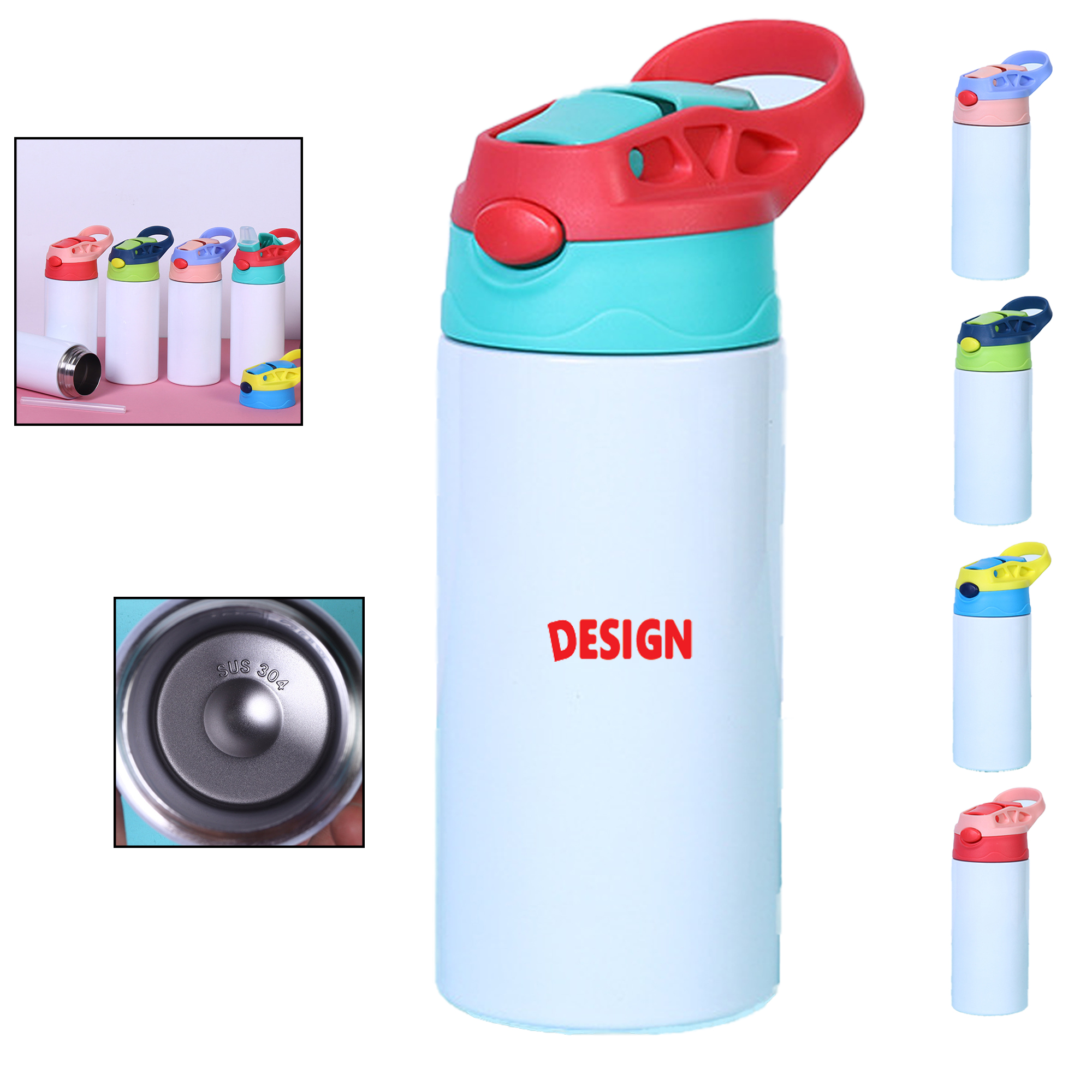 12oz Sublimation Car Travel Mug 2
