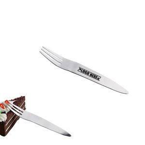 3 Teeth Stainless Steel Flat Fruit Fork 2