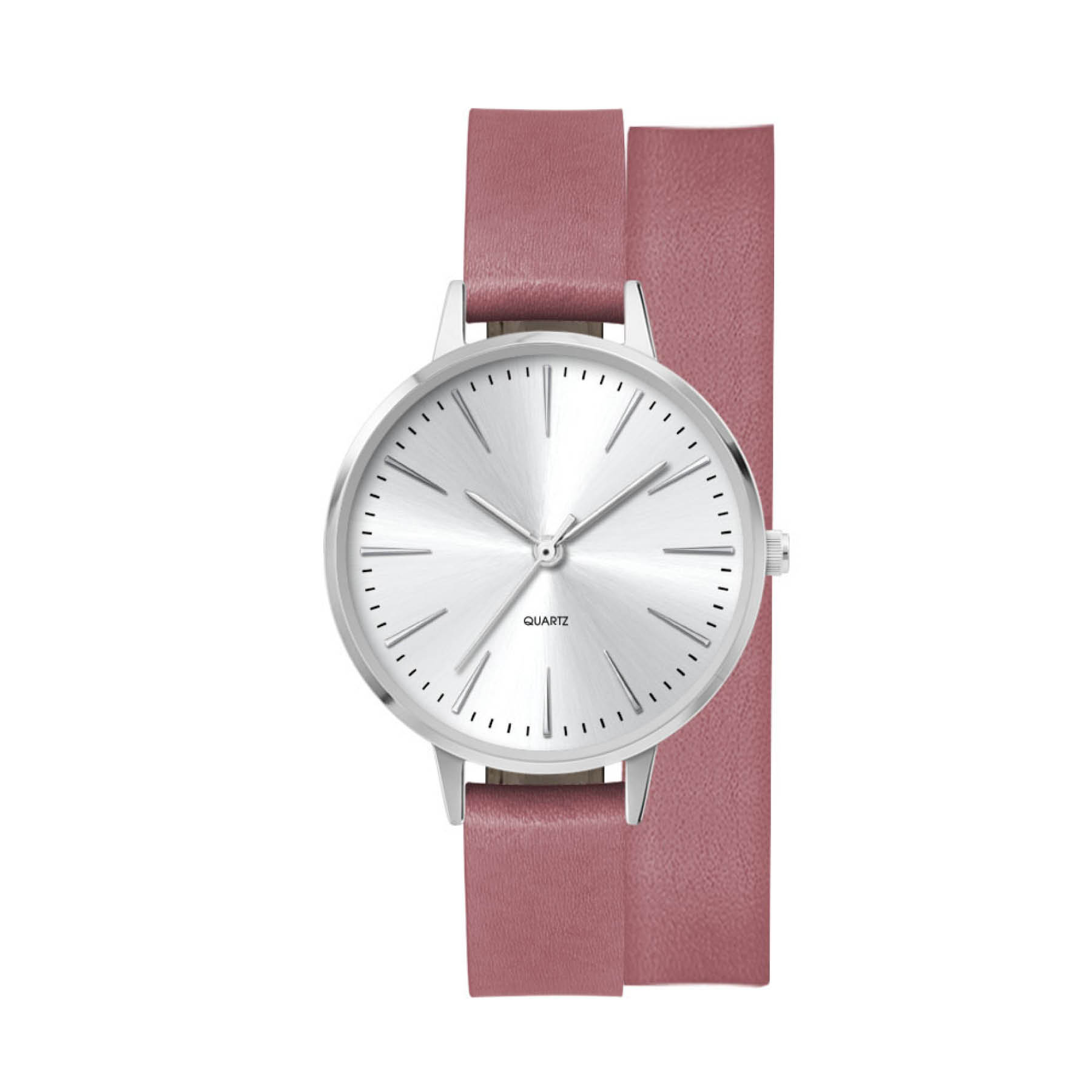 34MM, SILVER METAL CASE, 3-HAND MVT 4