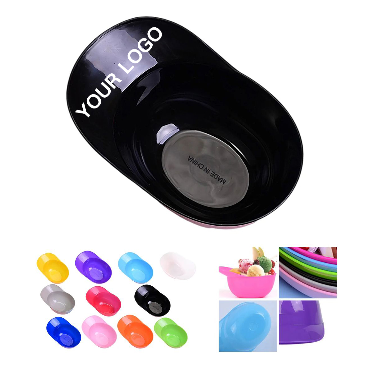 Polypropylene Cap Shaped Bowl for Sports Party Treats 2