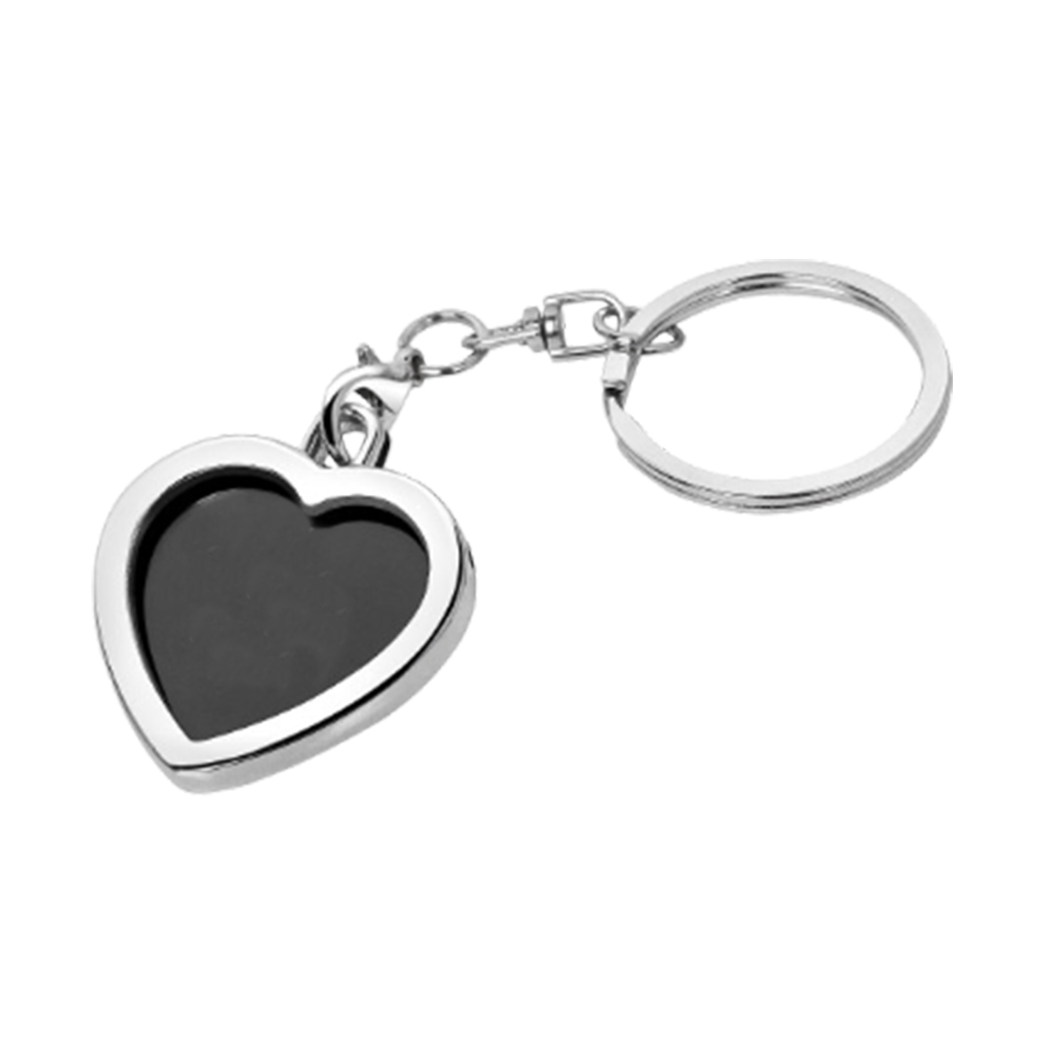 Heart Shape Alloy Keychain 2