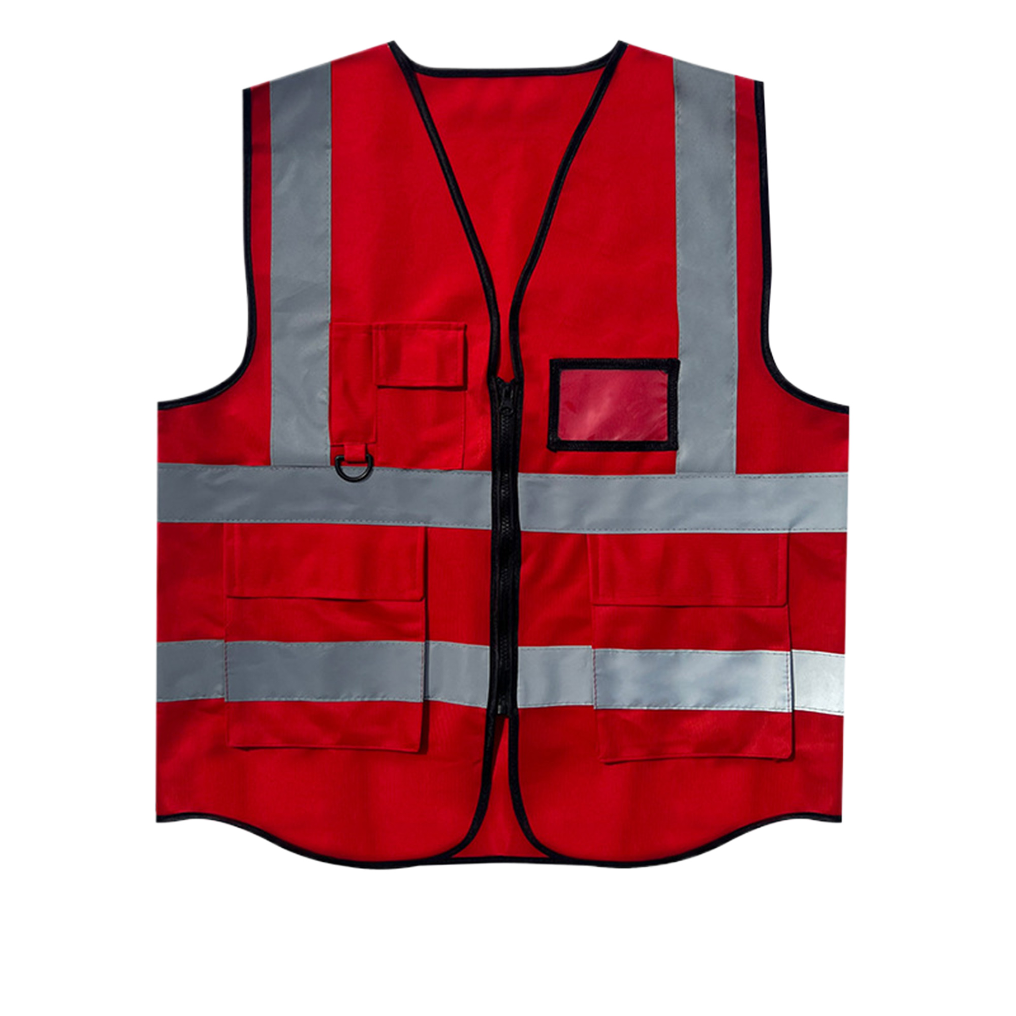 Reflective Multi-Pocket Safety Vest 14
