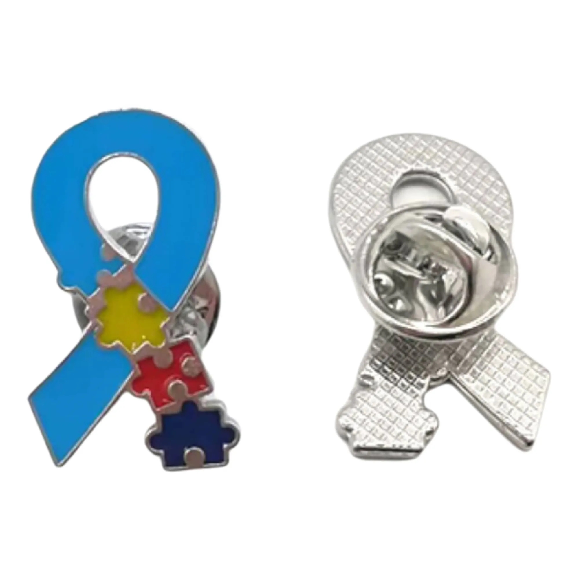 Autism Awareness Puzzle Piece Pin MOQ 30 1