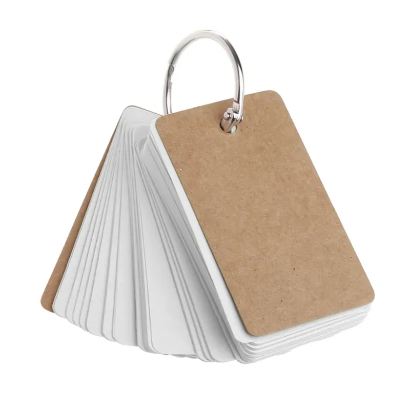 Index With Binding Rings Double-sided Available Study Cards 10