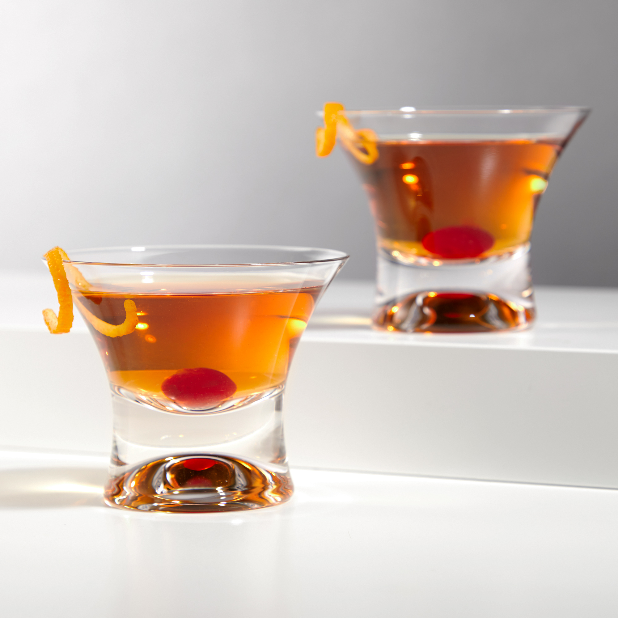 Viski® Crystal Manhattan Glass, set of 2 8