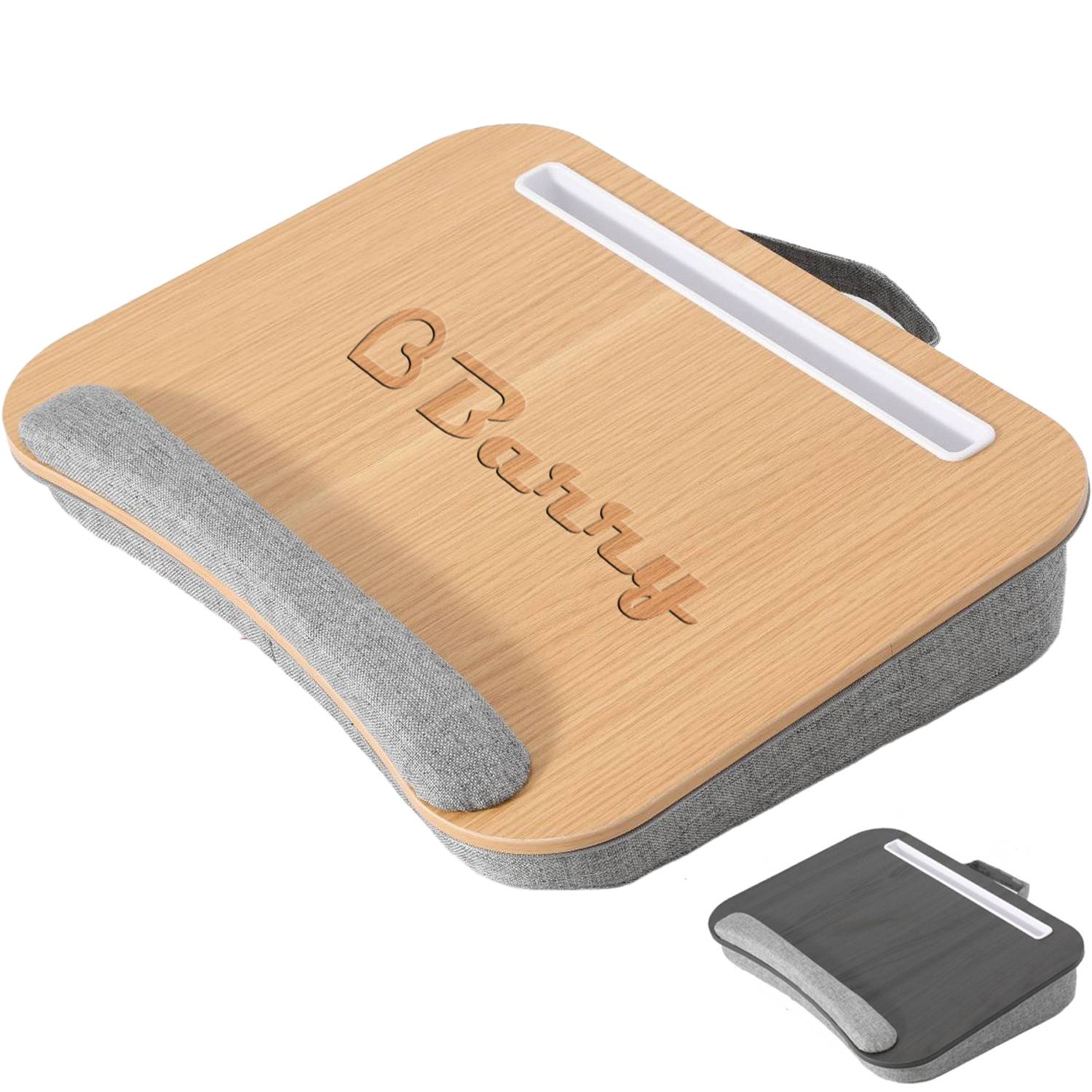 Portable Lap Laptop Desk Wrist Rest w/ Handle 4