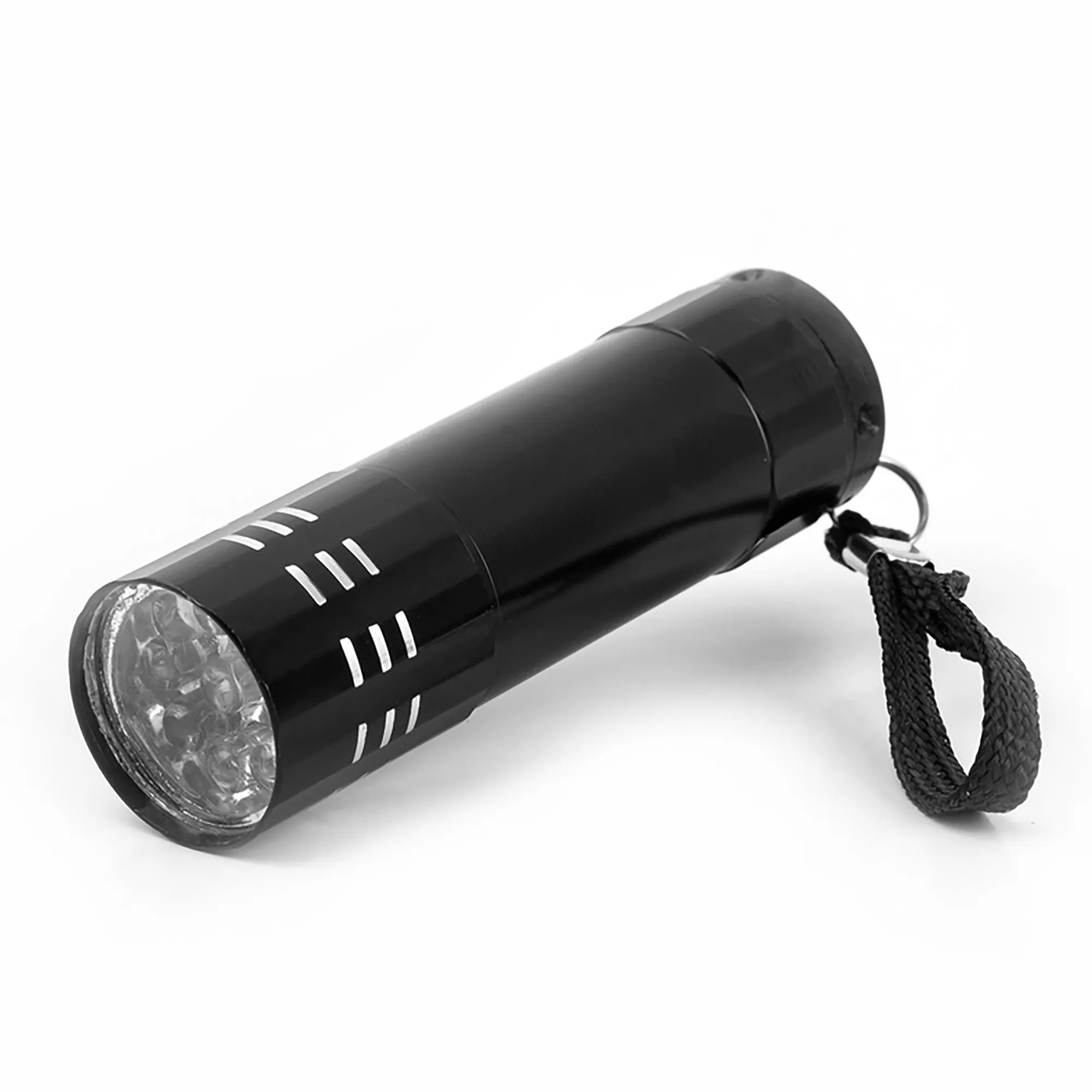 Full Color Aluminum 9LED Flashlight MOQ 100PCS 4