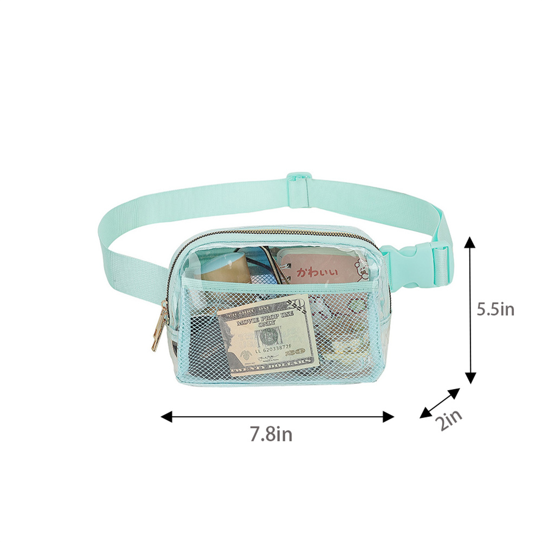 Clear Belt Bag 10