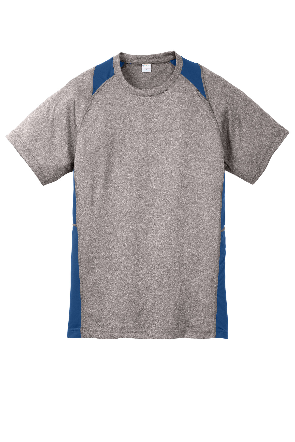 Sport-Tek Youth Heather Colorblock Contender Tee. YST361 10