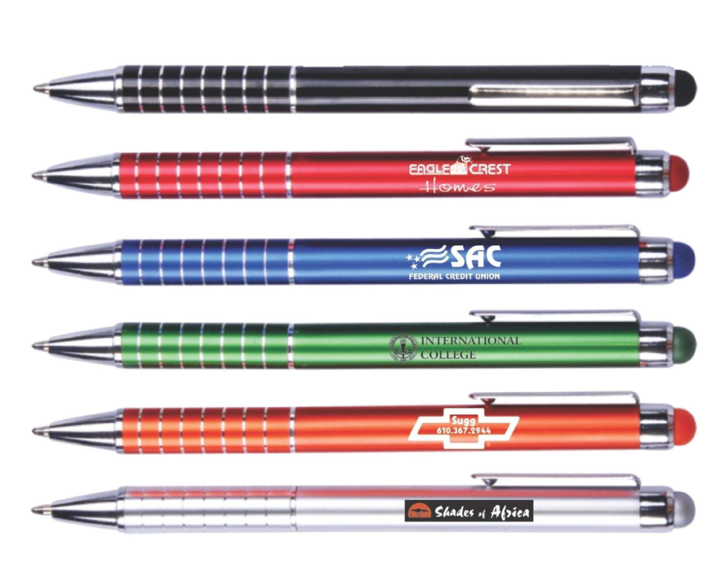 Capacitive Stylus Ballpoint Pen with Metal Body Finish 2